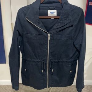 Old Navy Utility Jacket Black Size M